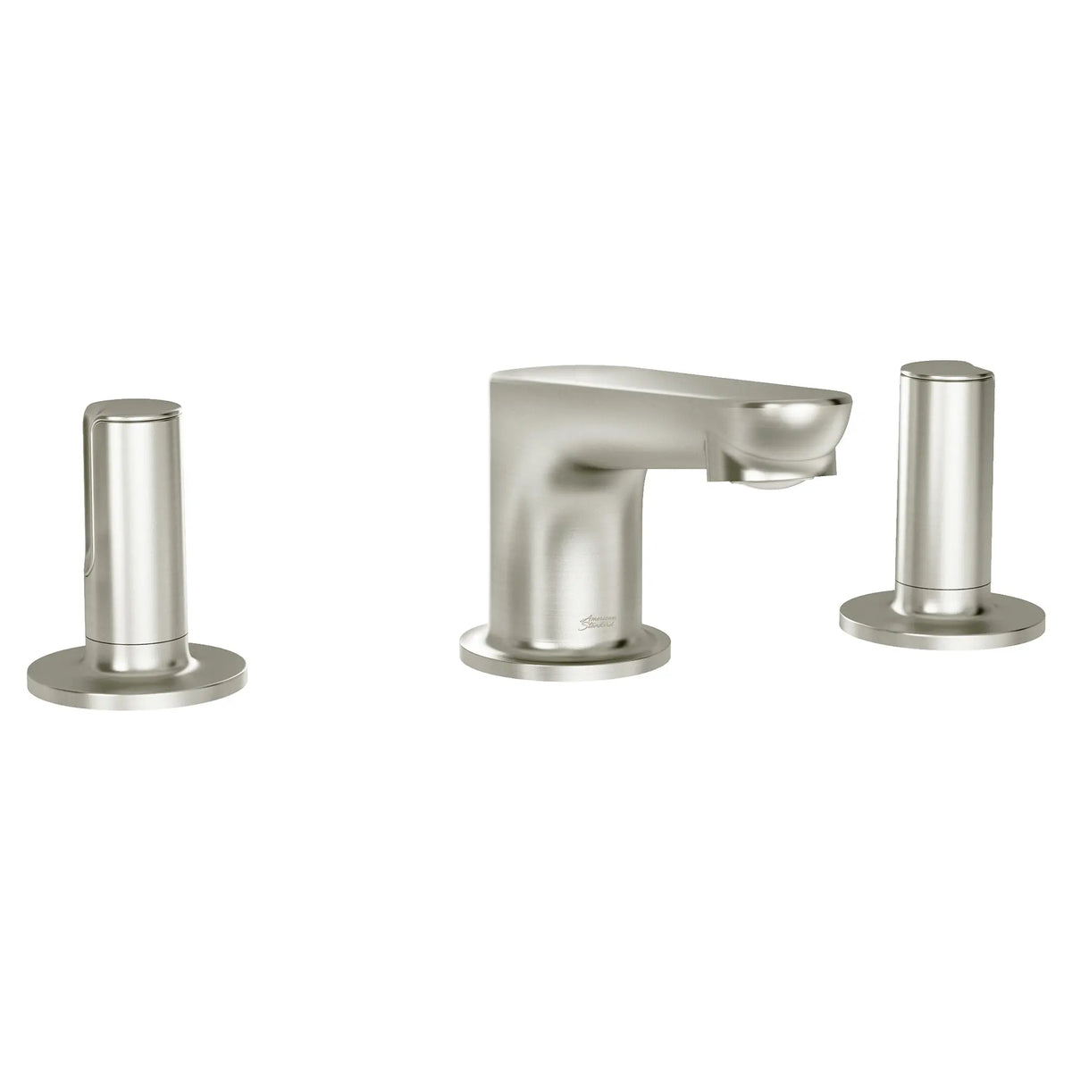 American Standard Studio S Widespread Low Spout Knob Handles 1.2 gpm/4.5 L/min With Knob Handles 7105877 - Brushed Nickel