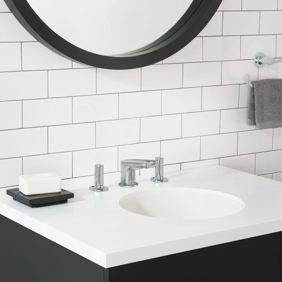 American Standard Studio S Widespread Low Spout Knob Handles 1.2 gpm/4.5 L/min With Knob Handles 7105877 - details