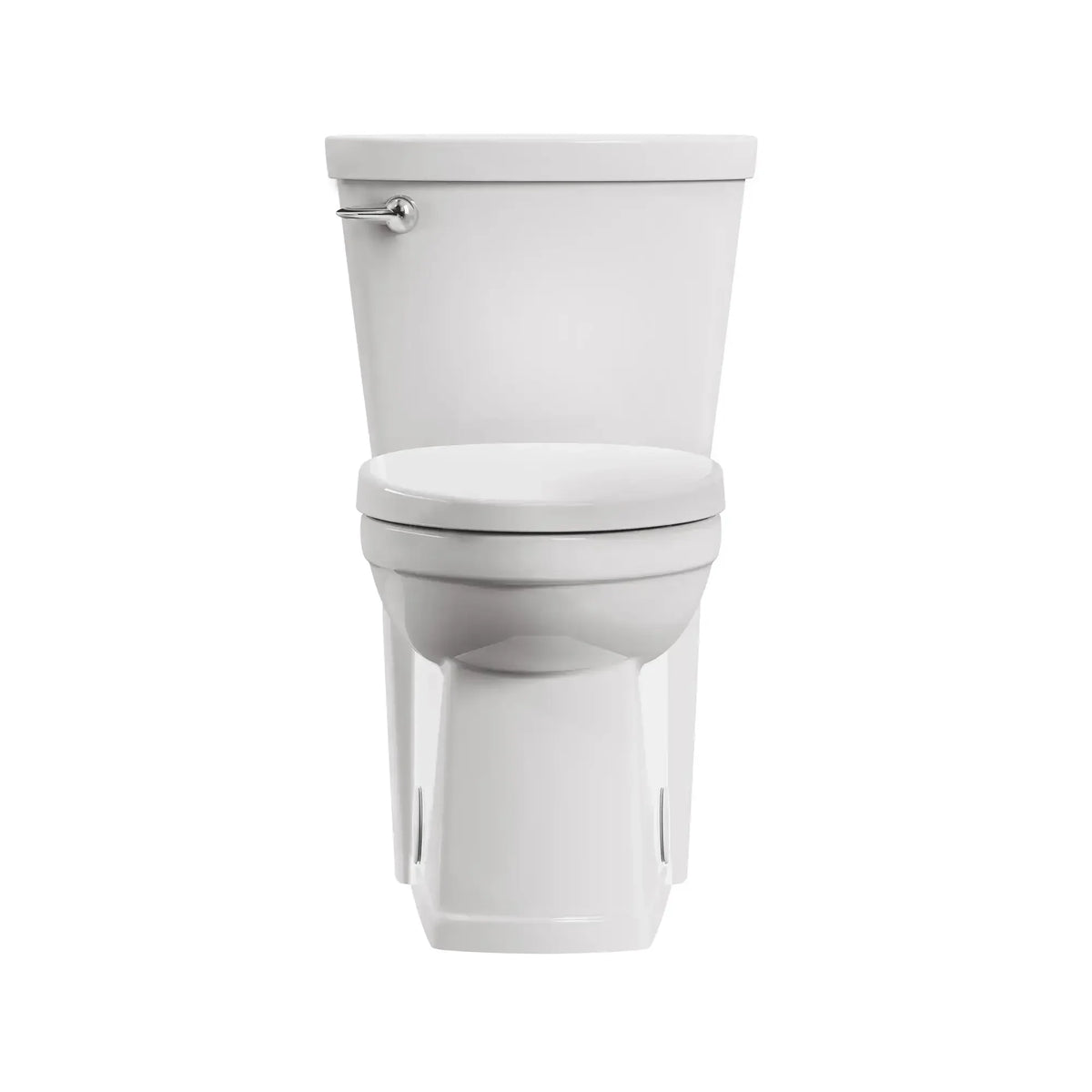 American Standard Décor Two-Piece 1.28 gpf/4.8 Lpf Chair Height Elongated Complete Toilet With Seat - details