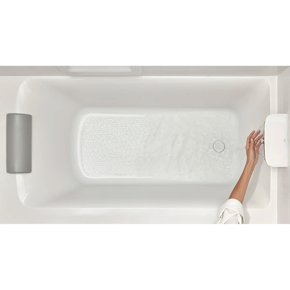 American Standard Aspirations Alcove Bathtub Headrest Pillow 7181 - details