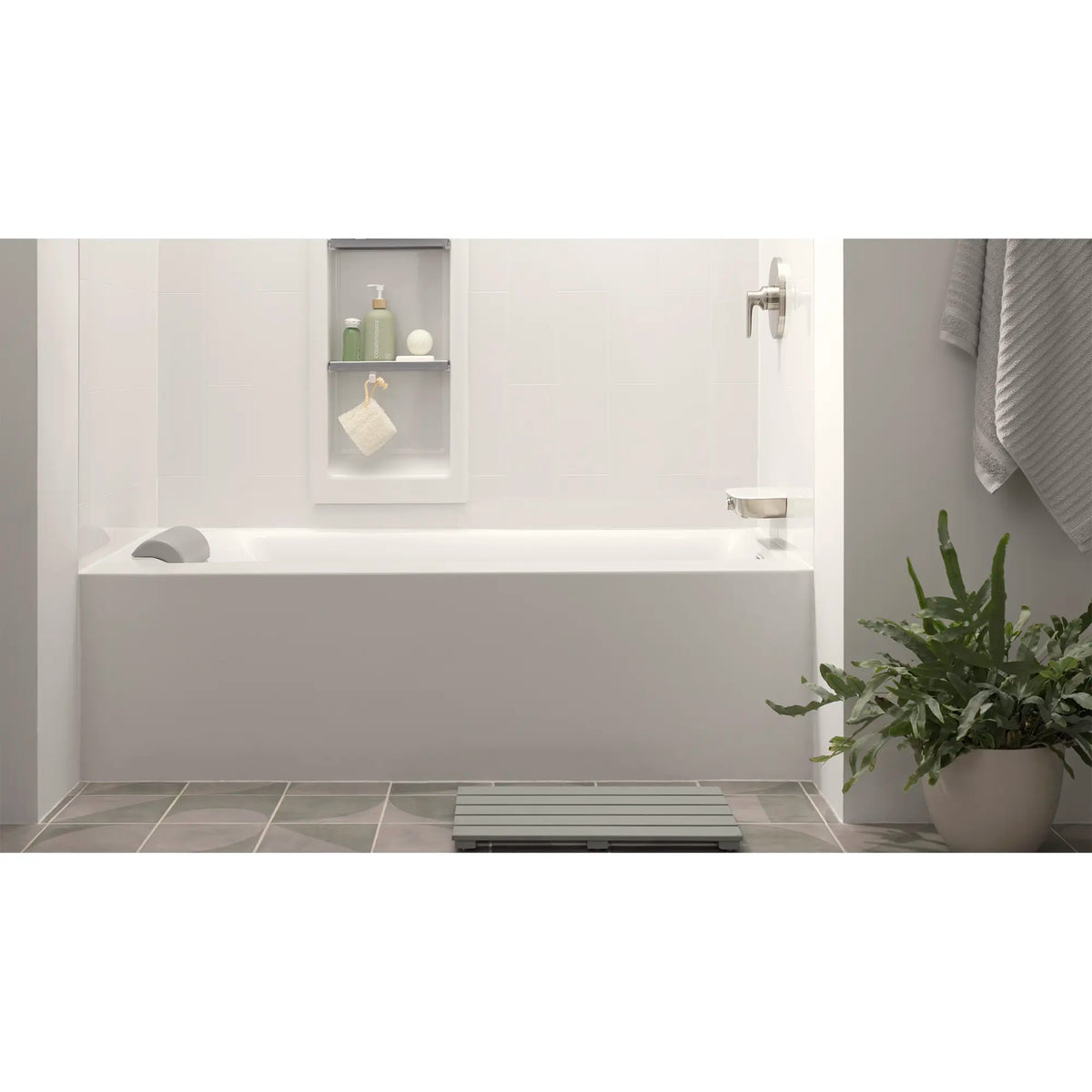 American Standard Aspirations Alcove Bathtub Headrest Pillow 7181 - details