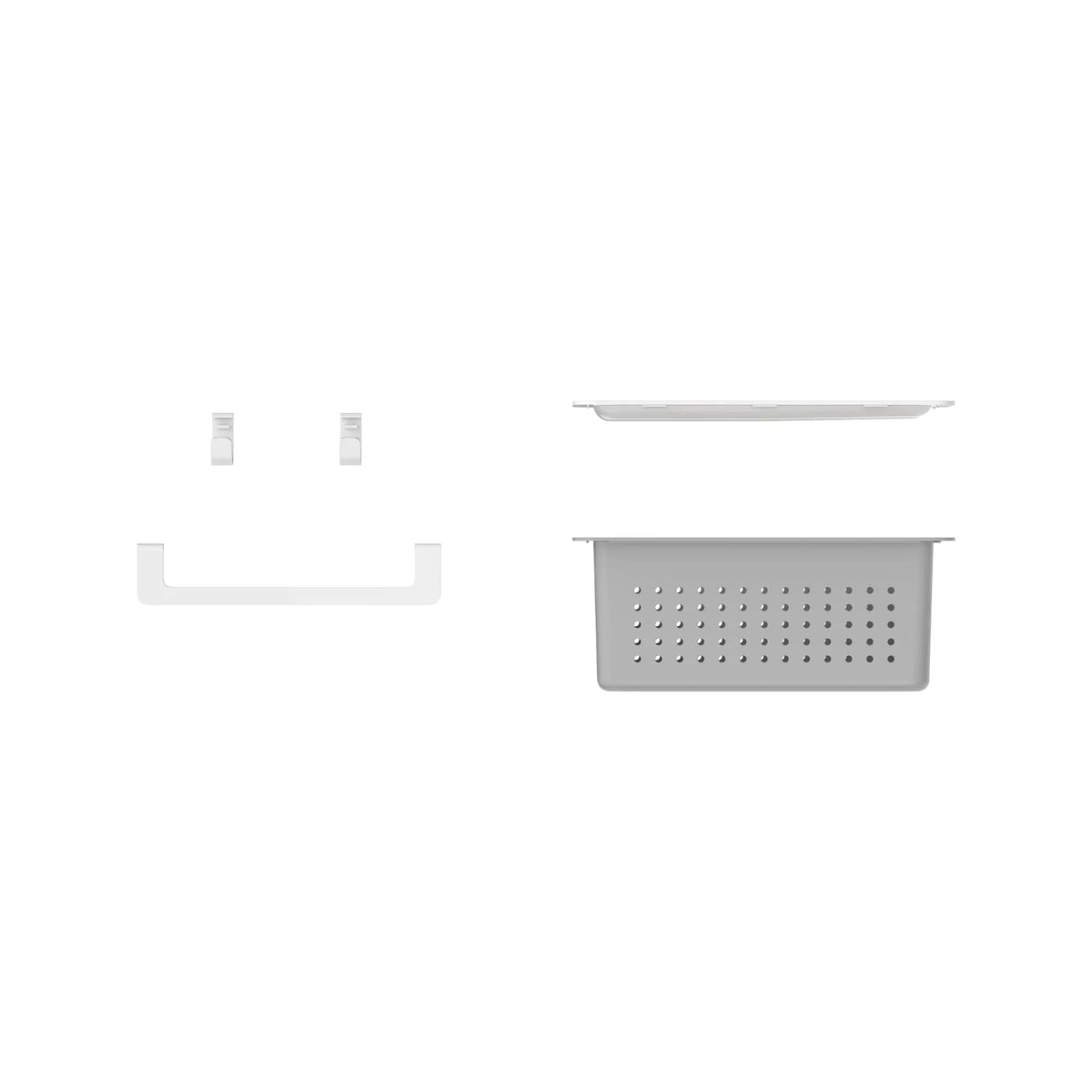 American Standard Aspirations Customizable Shelving 5-Piece Accessories Kit 7194000 - details
