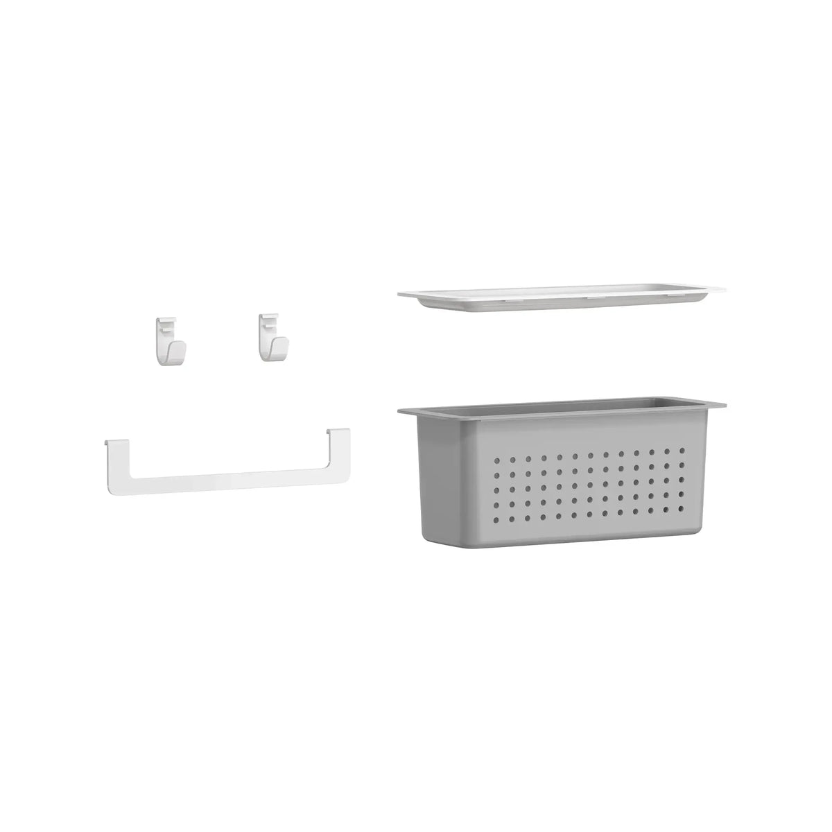 American Standard Aspirations Customizable Shelving 5-Piece Accessories Kit 7194000 - details