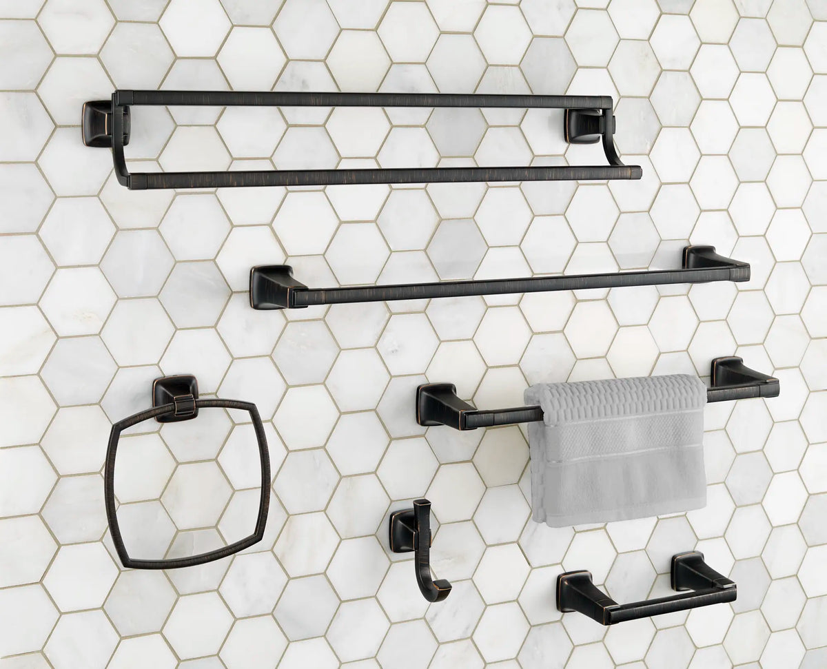 American Standard Townsend 24-Inch Towel Bar 7353024 - details