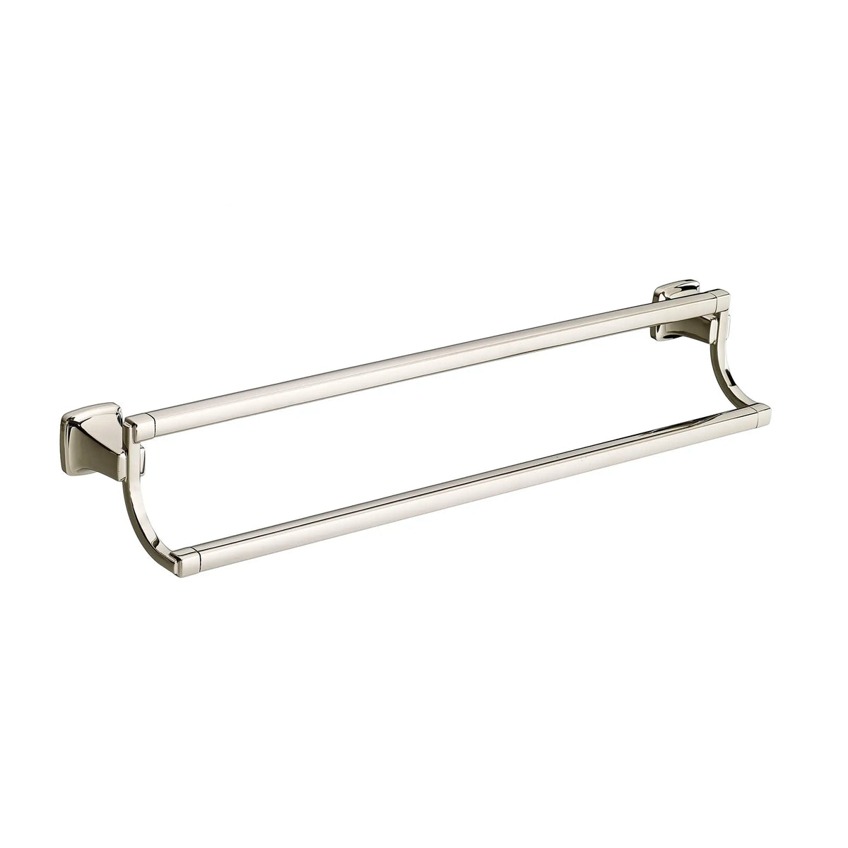 American Standard Townsend 24-Inch Double Towel Bar - Polished Nickel
