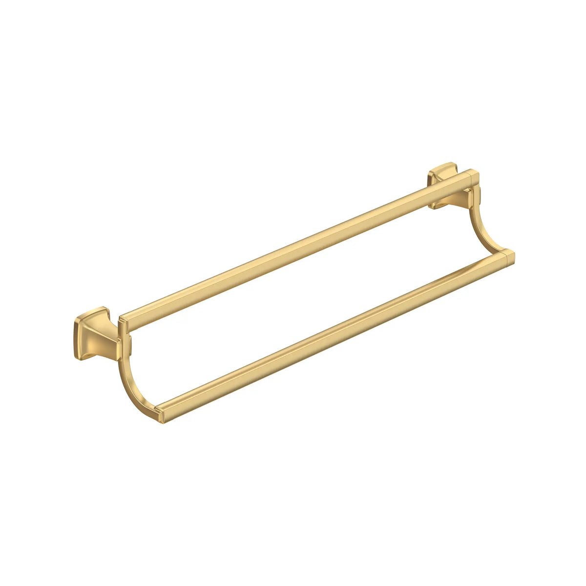 American Standard Townsend 24-Inch Double Towel Bar - Brushed Cool Sunrise