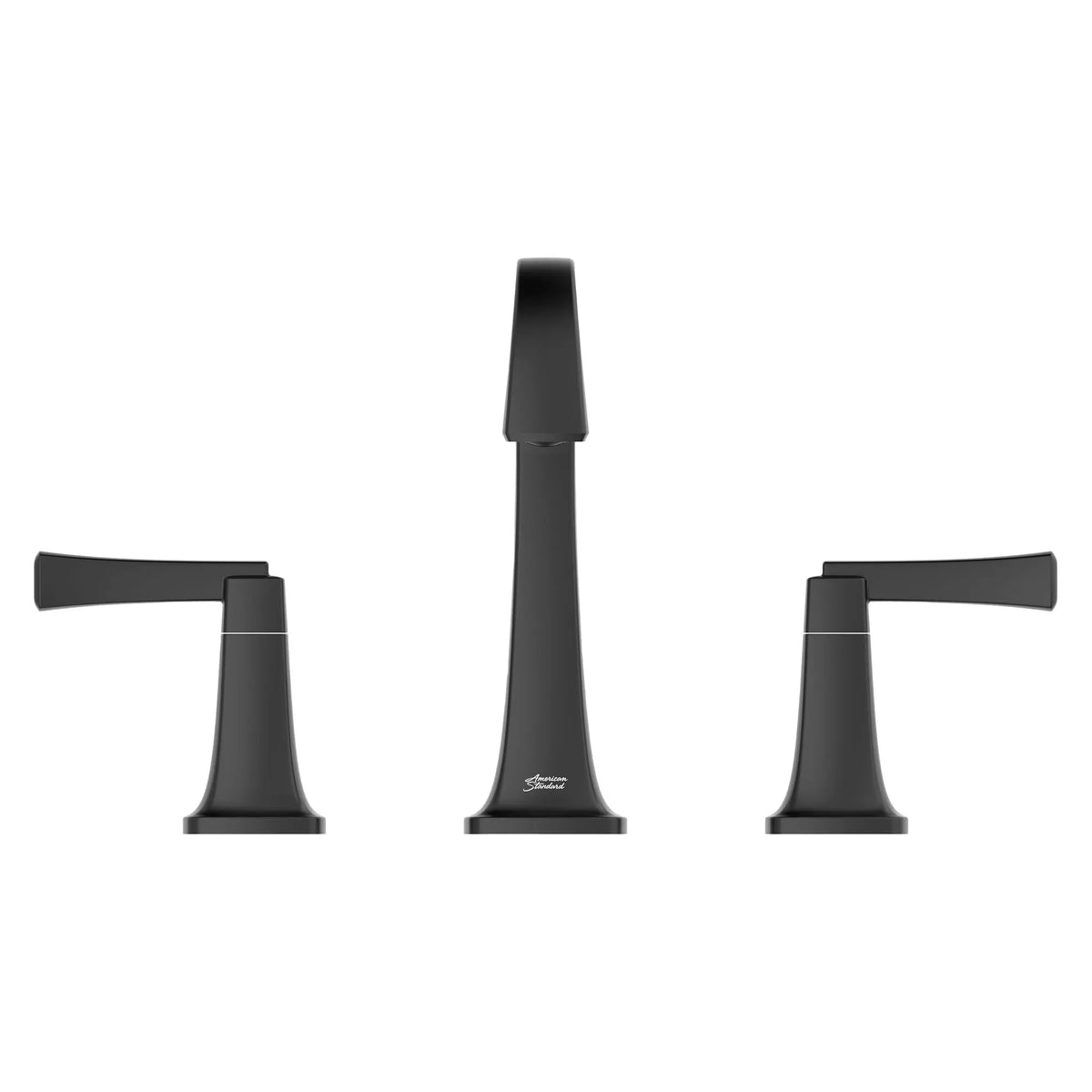 American Standard Townsend 8-Inch Widespread 2-Handle Bathroom Faucet 1.2 gpm/4.5 L/min With Lever Handles - Matte Black