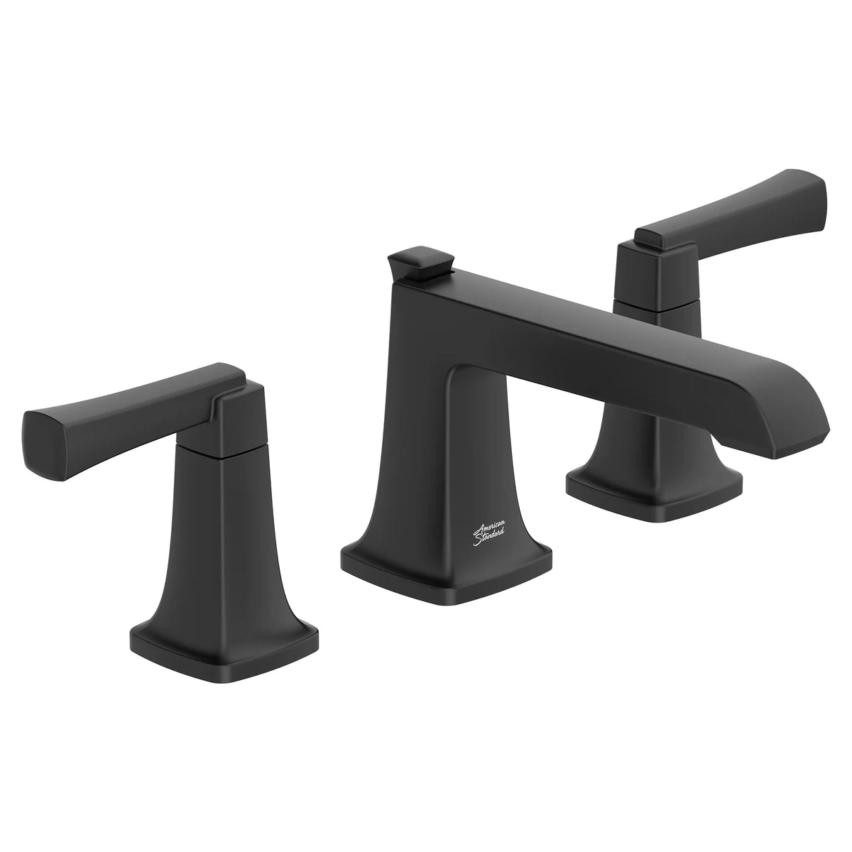 American Standard Townsend 8-Inch Widespread 2-Handle Bathroom Faucet 1.2 gpm/4.5 L/min With Lever Handles - Matte Black