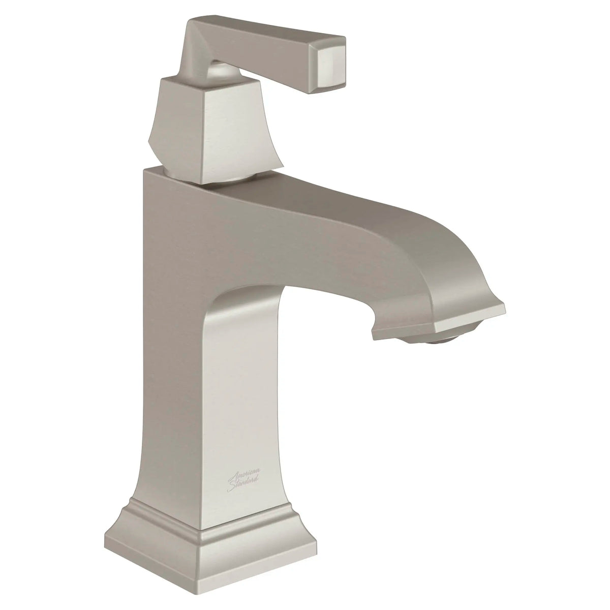 American Standard Town Square S Single Hole Single-Handle Bathroom Faucet 1.2 gpm/4.5 L/min With Lever Handle - Brushed Nickel