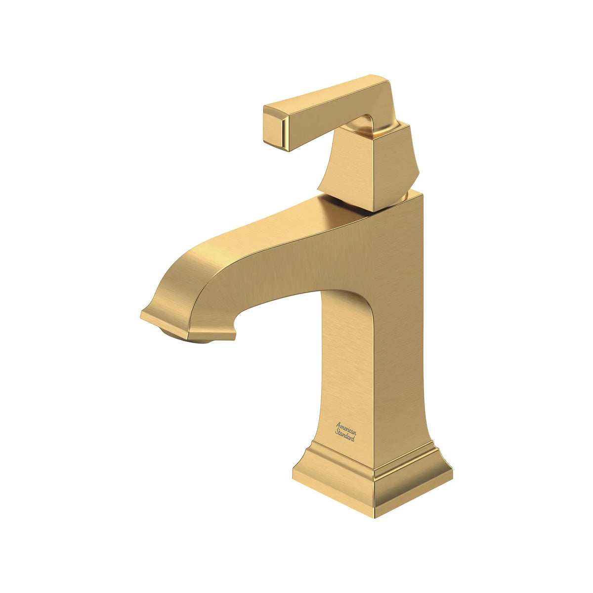 American Standard Town Square S Single Hole Single-Handle Bathroom Faucet 1.2 gpm/4.5 L/min With Lever Handle - Brushed Cool Sunrise