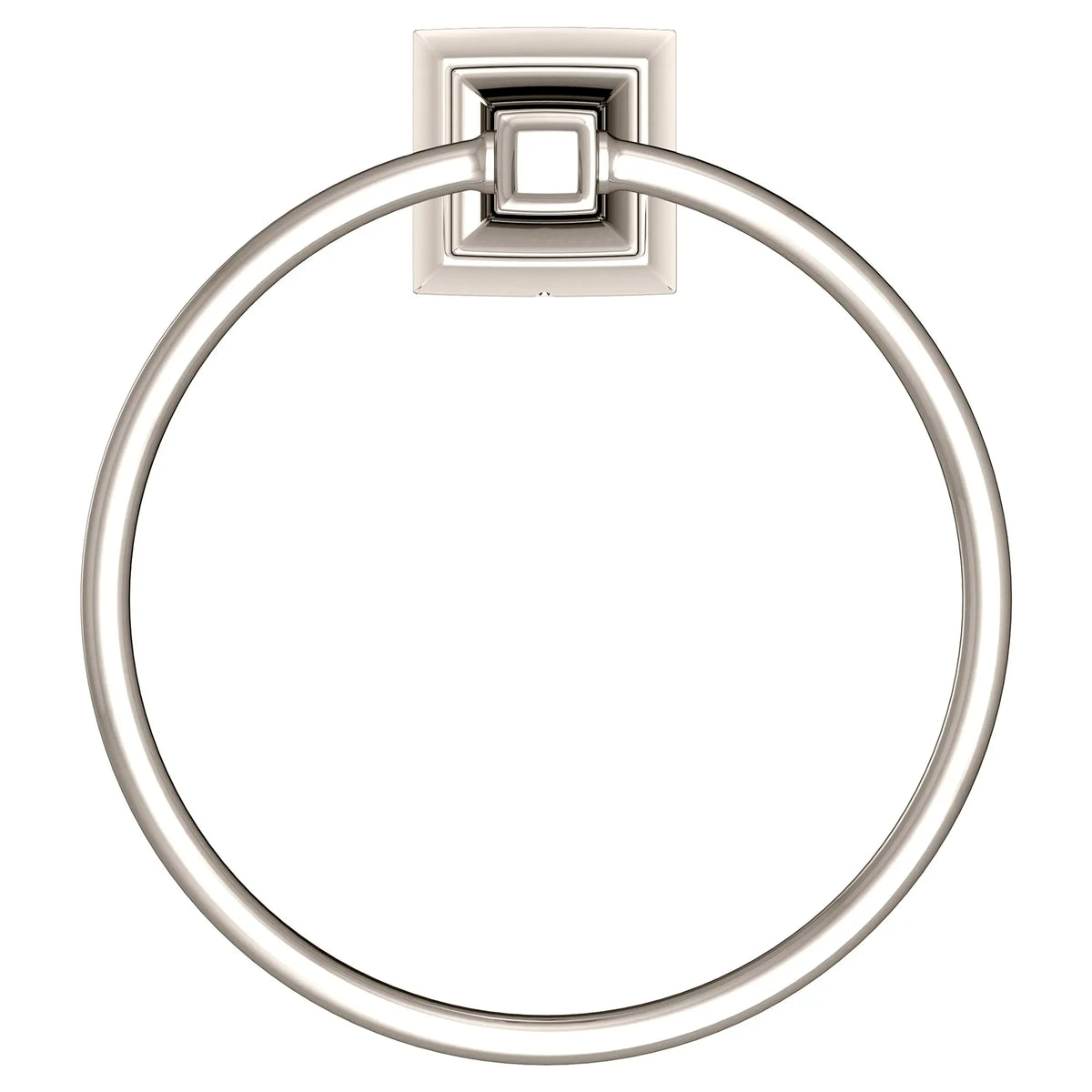 American Standard Town Square S Towel Ring 7455190 - Polished Nickel