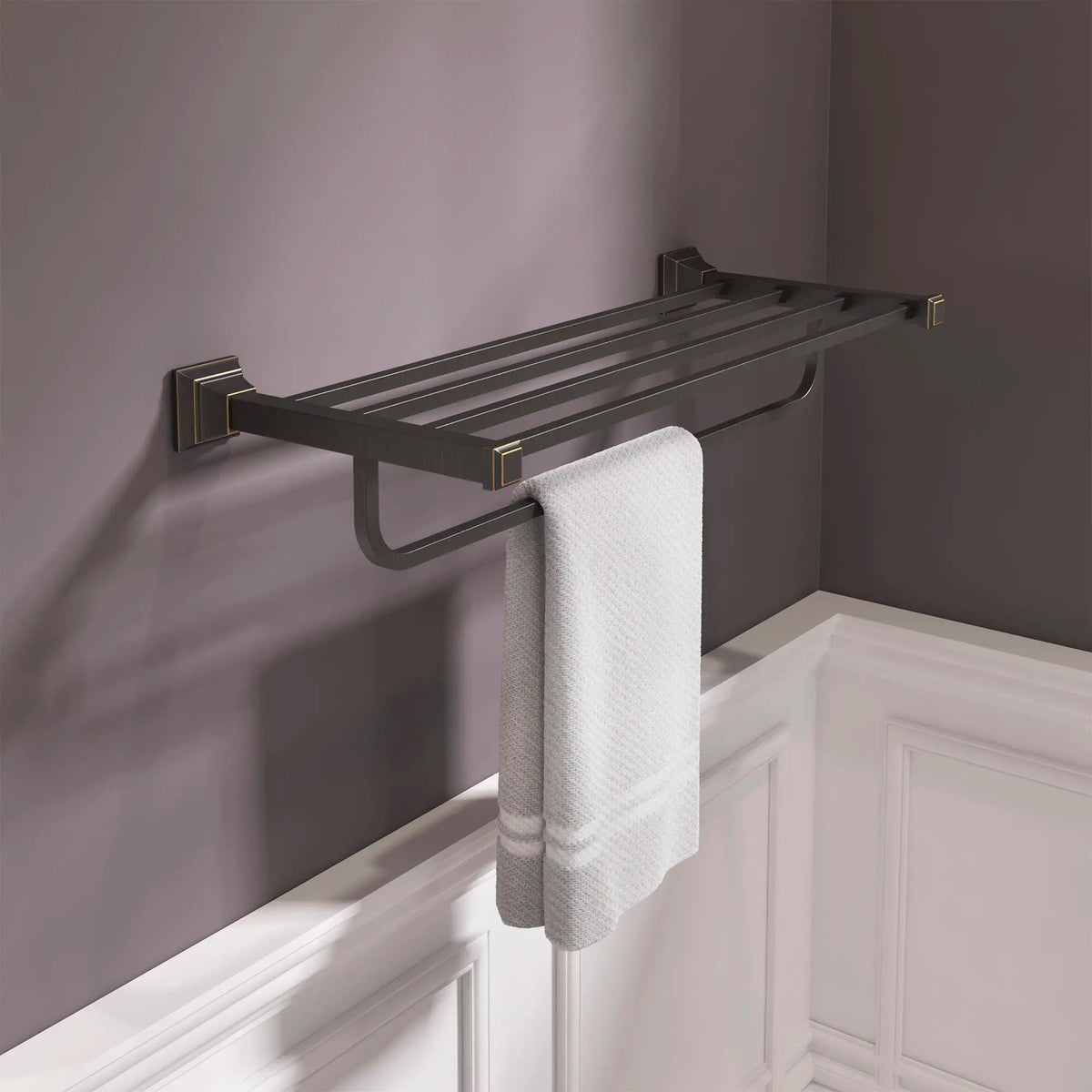 American Standard Town Square S 24-Inch Train Rack - details