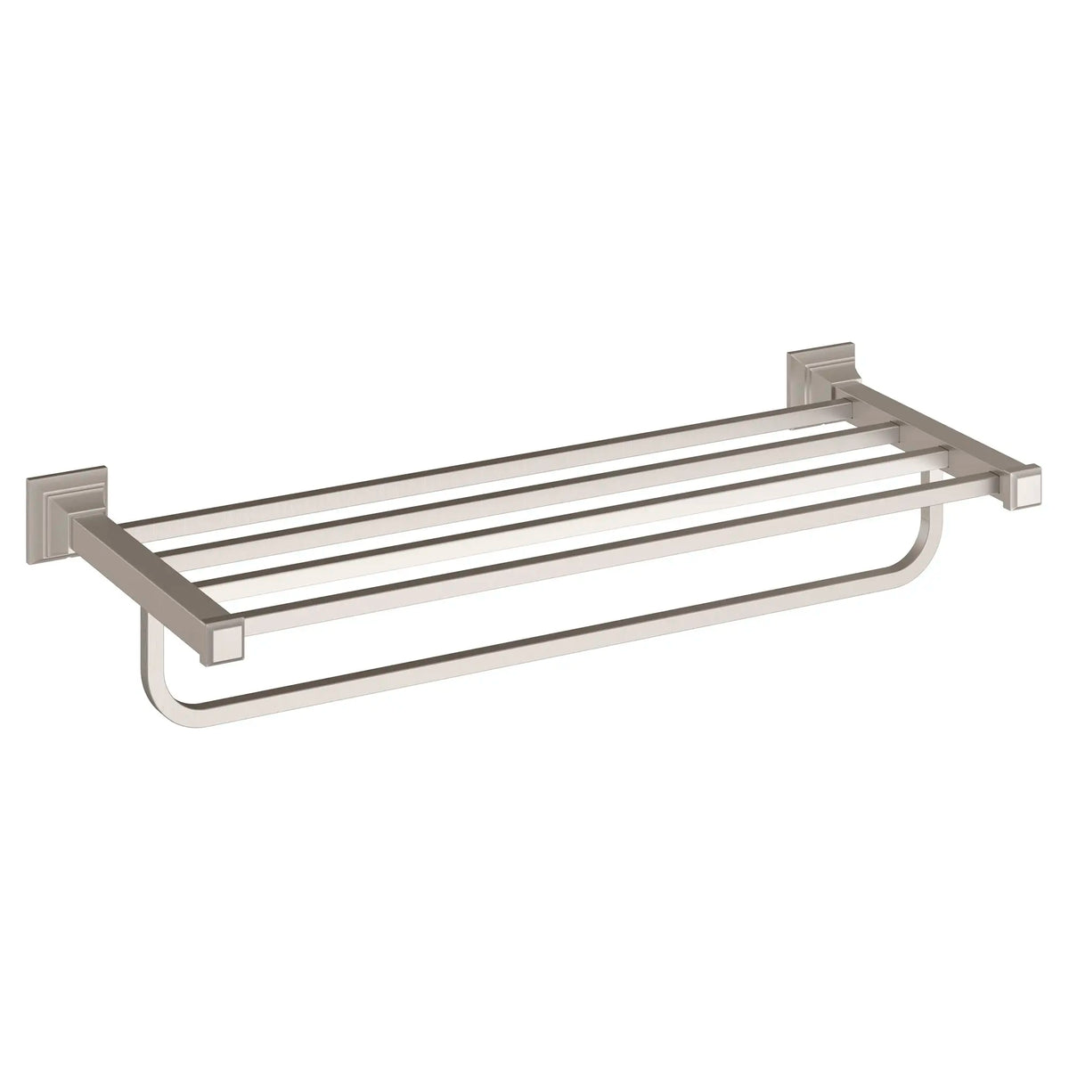 American Standard Town Square S 24-Inch Train Rack - Brushed Nickel