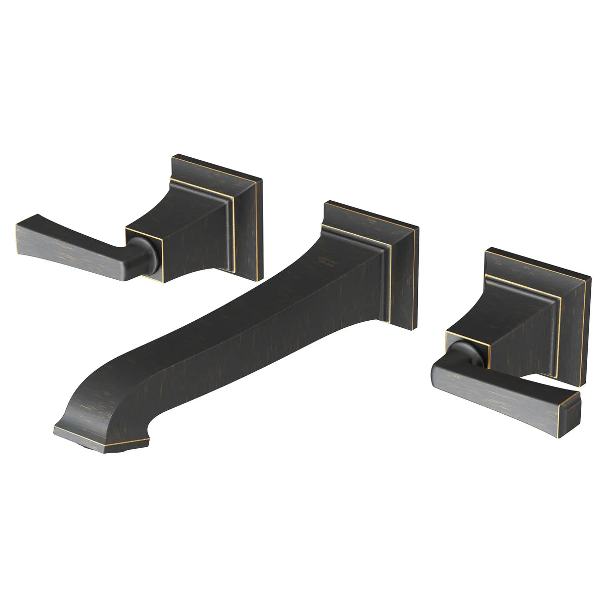American Standard Town Square S 2-Handle Wall Mount Faucet 1.2 gpm/4.5 L/min With Lever Handles - details