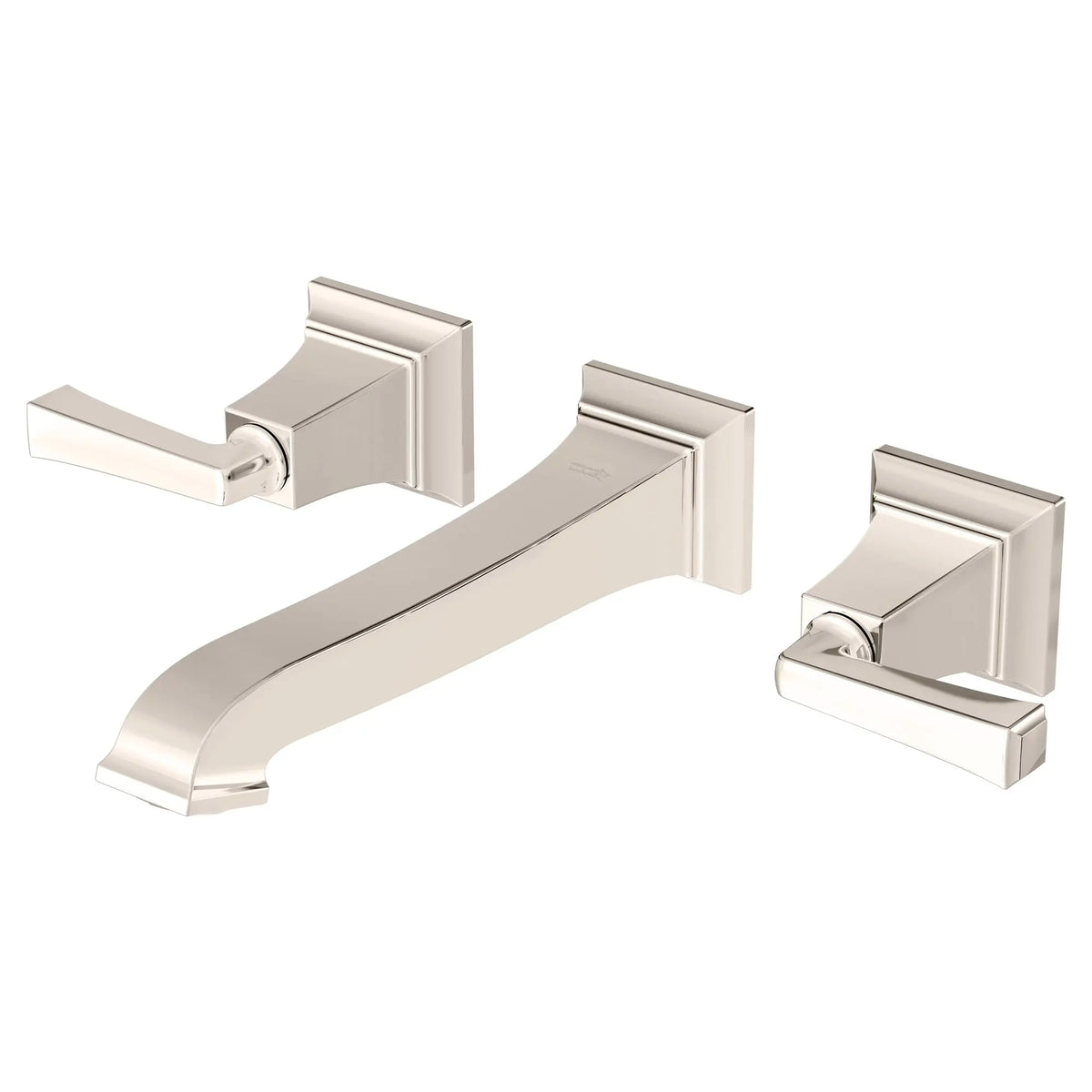 American Standard Town Square S 2-Handle Wall Mount Faucet 1.2 gpm/4.5 L/min With Lever Handles - Polished Nickel