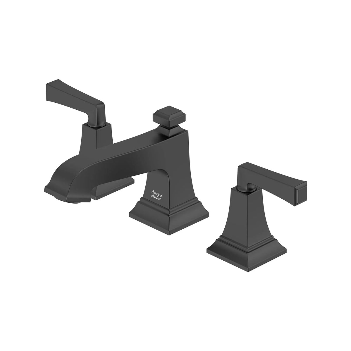 American Standard Town Square S 8-Inch Widespread 2-Handle Bathroom Faucet 1.2 gpm/4.5 L/min With Lever Handles - Matte Black