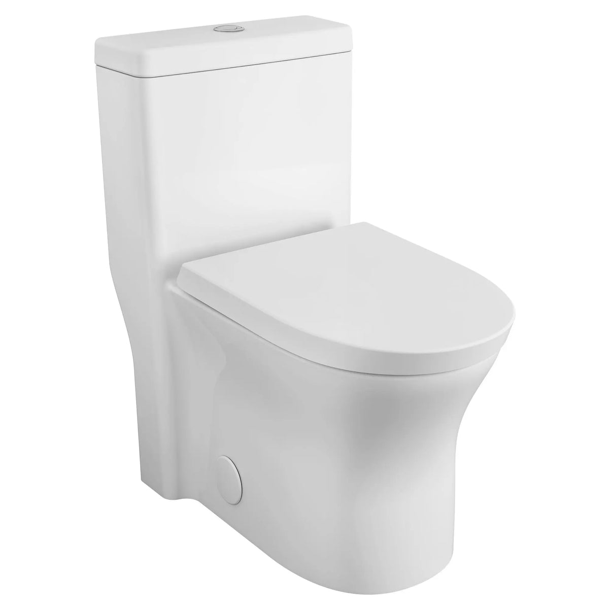 American Standard Cosette One-Piece Dual Flush 1.28 gpf/4.8 Lpf and 0.92 gpf/3.5 Lpf Standard Height Elongated Complete Toilet With Seat - product view