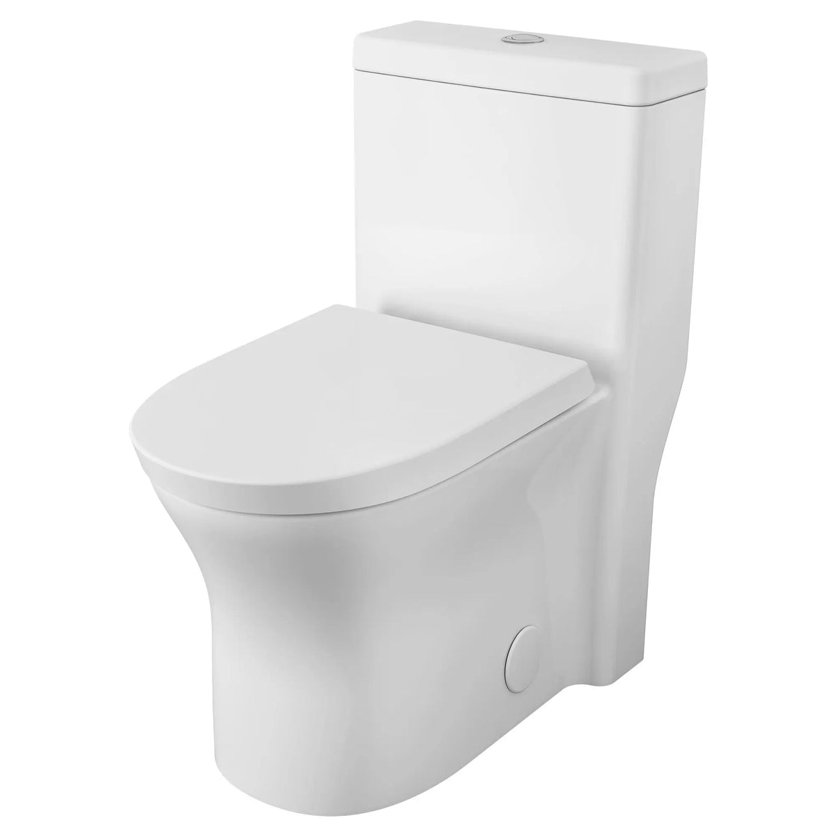American Standard Cosette One-Piece Dual Flush 1.28 gpf/4.8 Lpf and 0.92 gpf/3.5 Lpf Standard Height Elongated Complete Toilet With Seat - product view