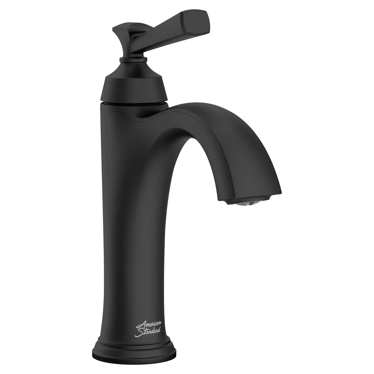 American Standard Glenmere Single Hole Single-Handle Bathroom Faucet 1.2 gpm/4.5 L/min With Lever Handle - Matte Black