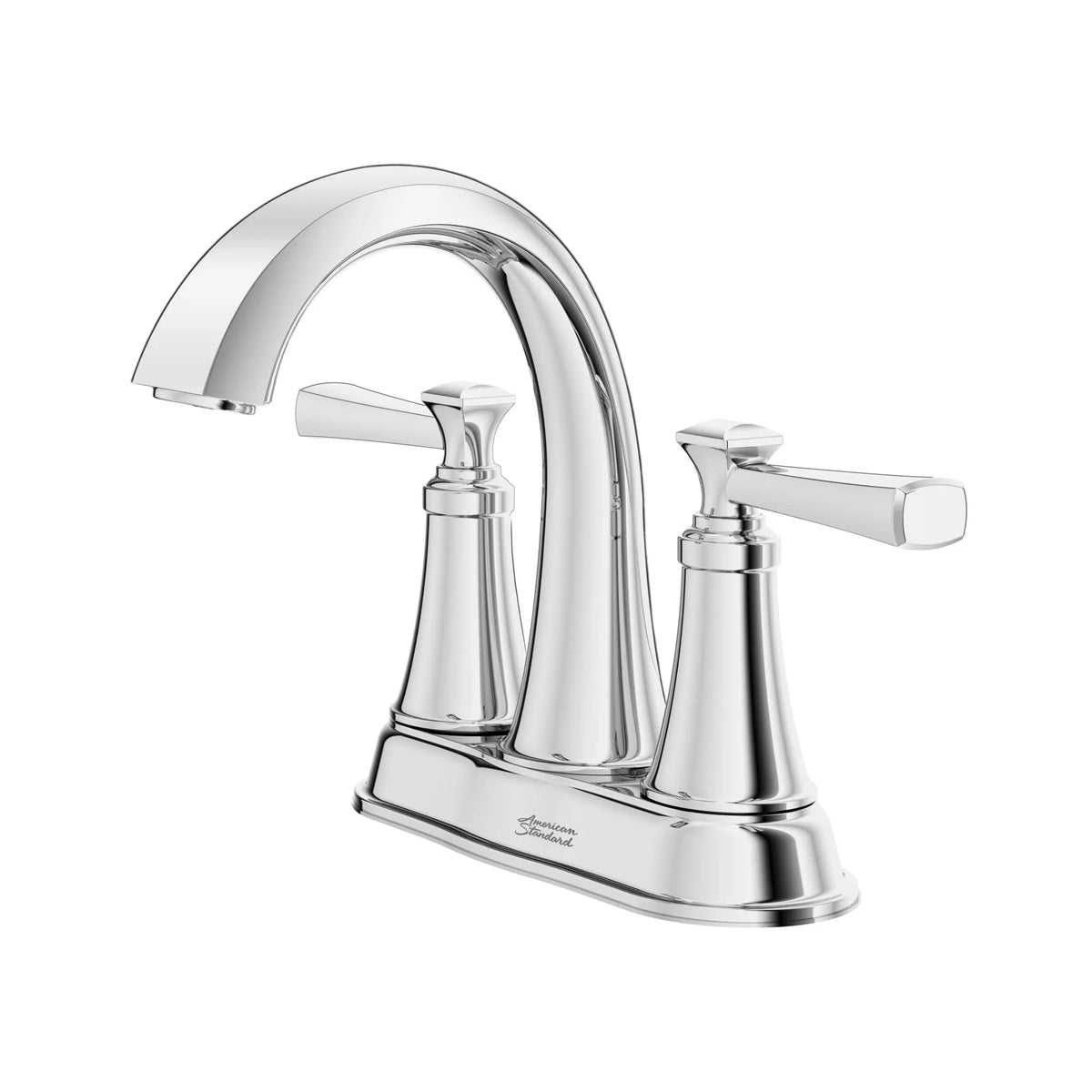 American Standard Glenmere 4-Inch Centerset 2-Handle Bathroom Faucet 1.2 gpm/4.5 L/min With Lever Handles - Polished Chrome