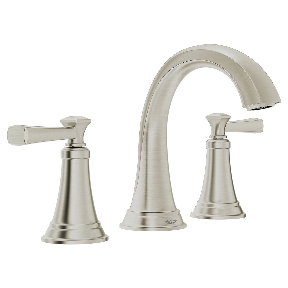 American Standard Glenmere 8-Inch Widespread 2-Handle Bathroom Faucet 1.2 gpm/4.5 L/min With Lever Handles - Brushed Nickel