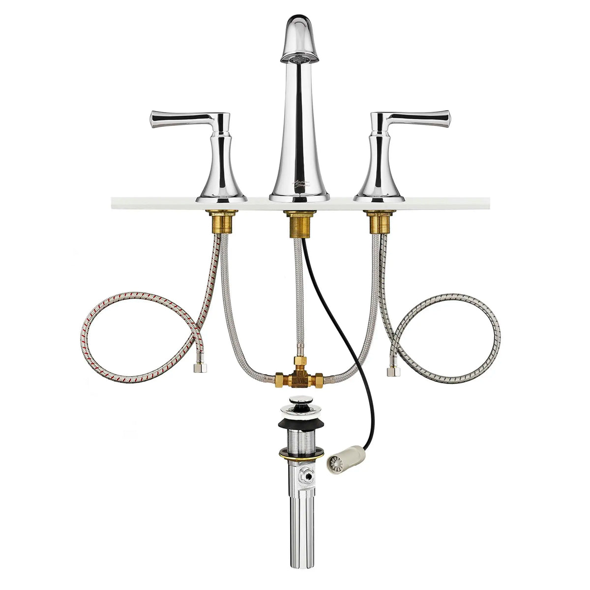 American Standard Estate 8-Inch Widespread 2-Handle Bathroom Faucet 1.2 gmp/4.5 L/min With Lever Handles - details