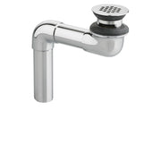 American Standard Offset Grid Strainer Drain for Sinks 7723018 - Polished Chrome