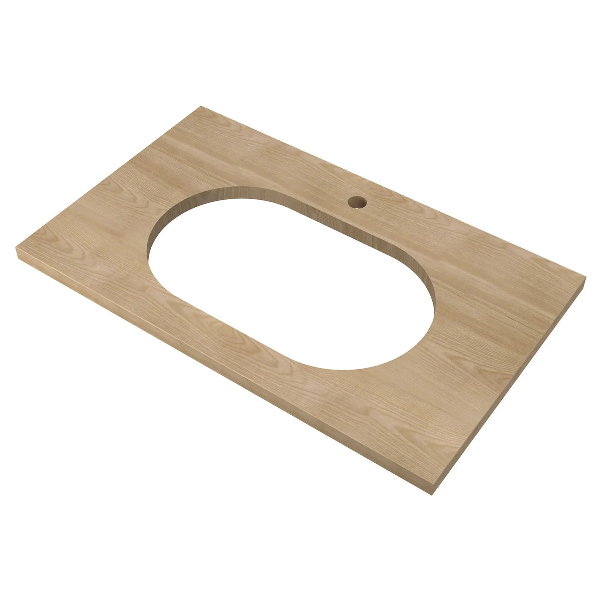 American Standard Studio S Above Counter Sink Top with Center Hole Only - details