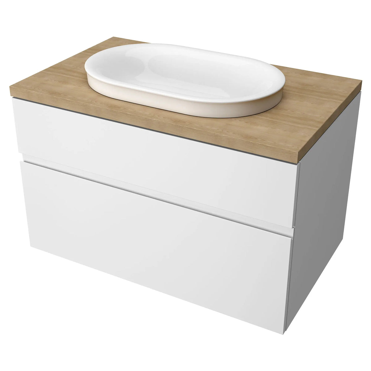 American Standard Studio S Above Counter Sink Top with Center Hole Only - details
