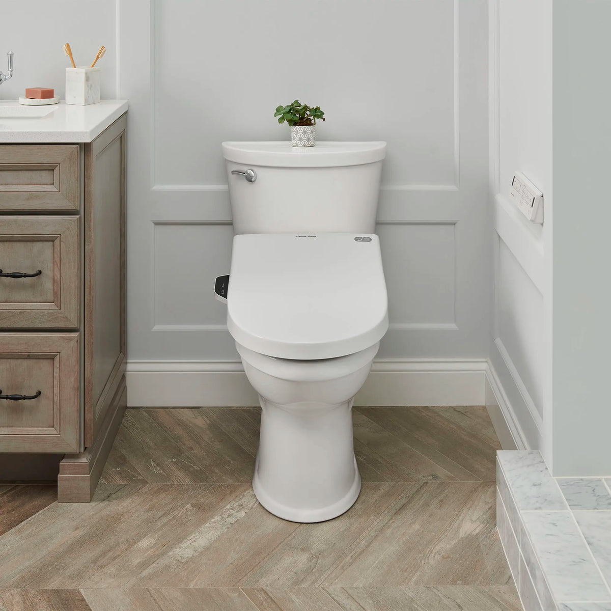 American Standard Advanced Clean 2.0 Electric SpaLet Bidet Seat With Remote Operation - details