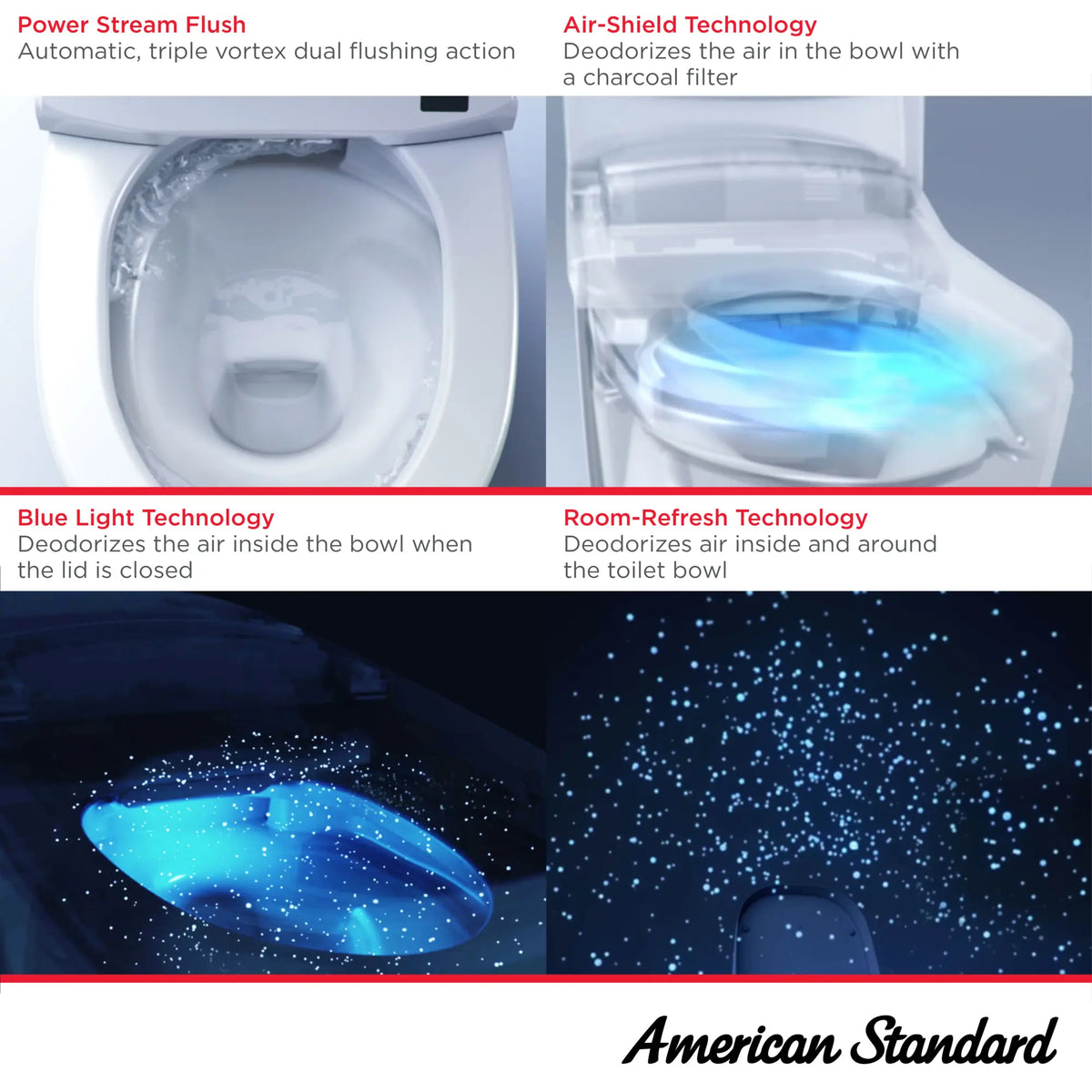 American Standard Advanced Clean 100 SpaLet Bidet Toilet Seat Unit - details