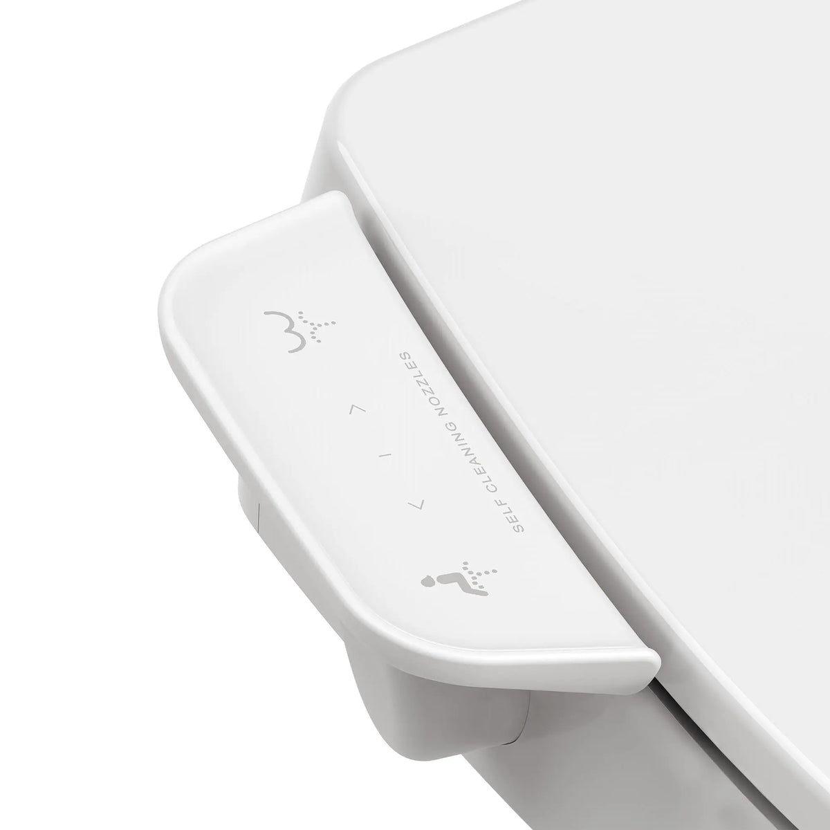 American Standard AquaWash Essentials Non-Electric SpaLet Bidet Seat With Manual Operation - White