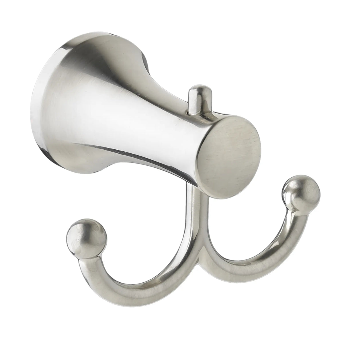 American Standard C Series Double Robe Hook 8337210 - Brushed Nickel