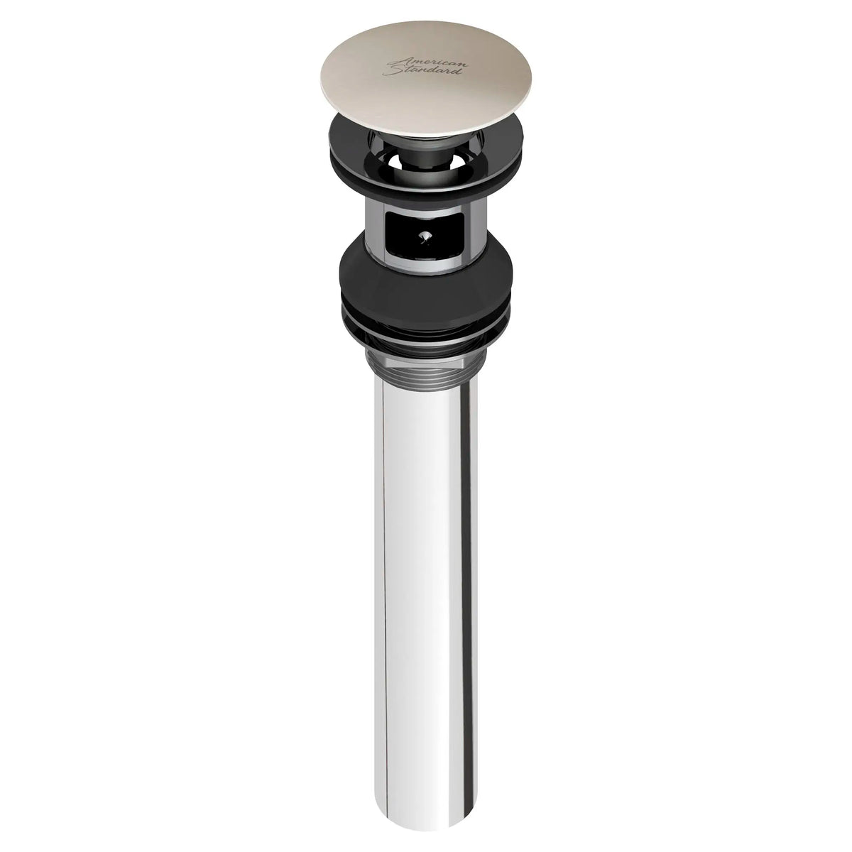 American Standard Push Pop-up Drain With Overflow 8888095 - details