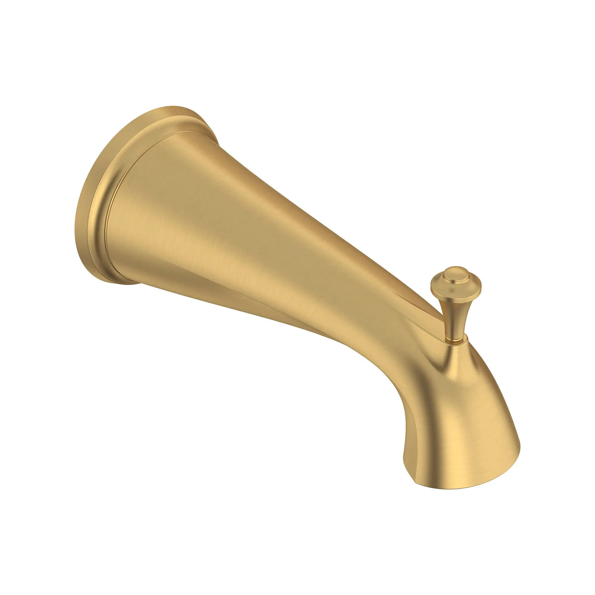 American Standard Delancey 8-1/8-Inch IPS Diverter Tub Spout - Brushed Cool Sunrise