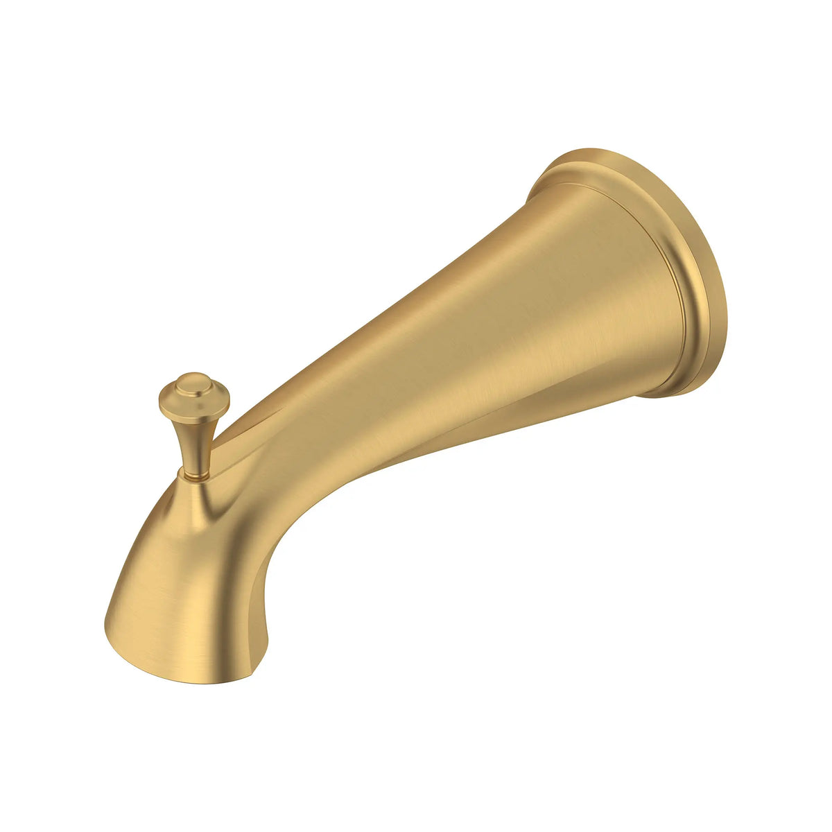 American Standard Delancey 8-1/8-Inch Slip-On Diverter Tub Spout - Brushed Cool Sunrise