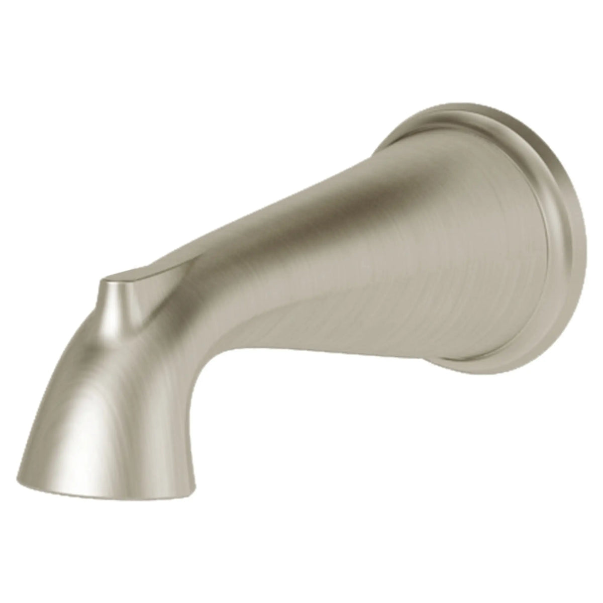 American Standard Delancey 8-1/8-Inch Slip-On Non-Diverter Tub Spout - Brushed Nickel