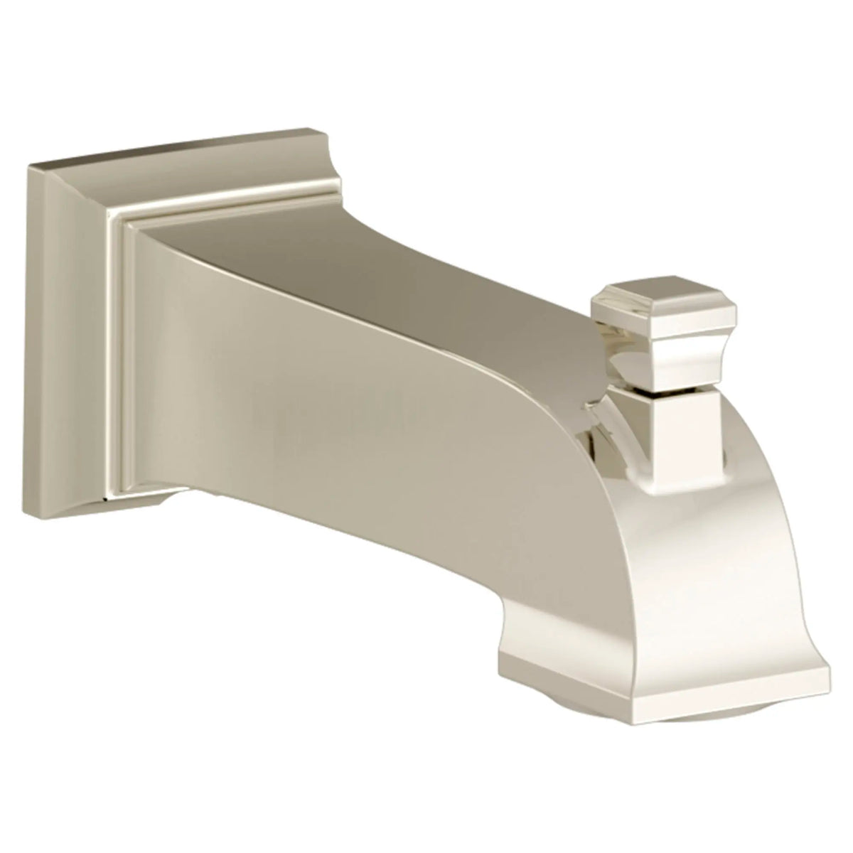 American Standard Town Square S 6-3/4-Inch IPS Diverter Tub Spout - Polished Nickel