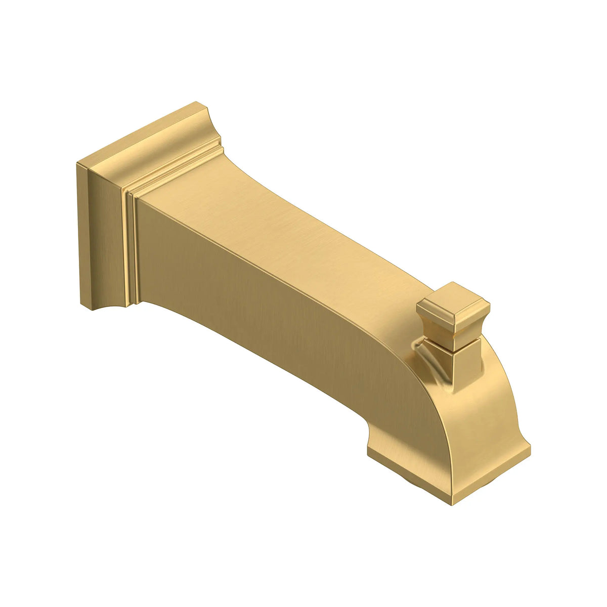 American Standard Town Square S 6-3/4-Inch Slip-On Diverter Tub Spout - Brushed Cool Sunrise