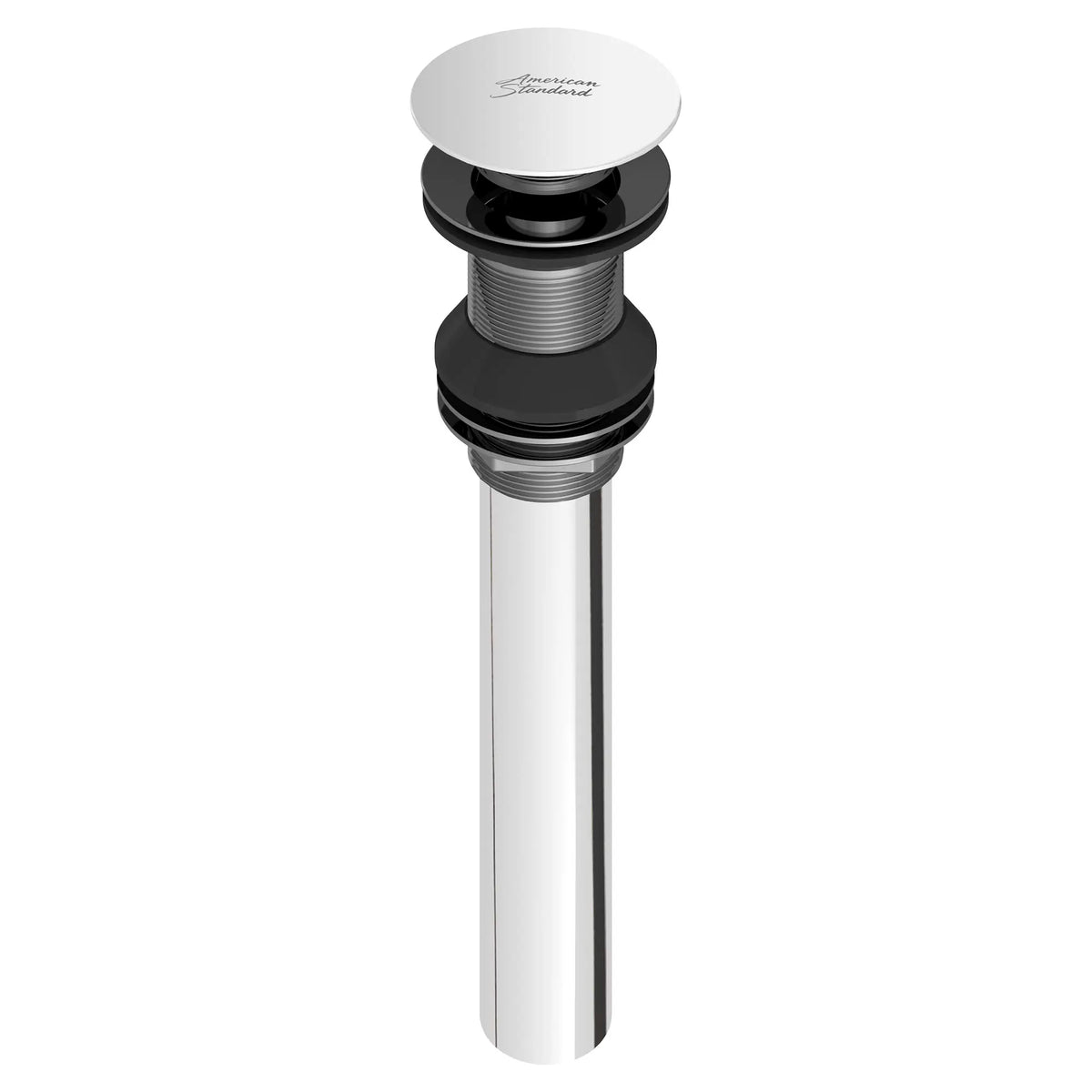 American Standard Push Pop-up Drain Without Overflow 8888112 - Polished Chrome