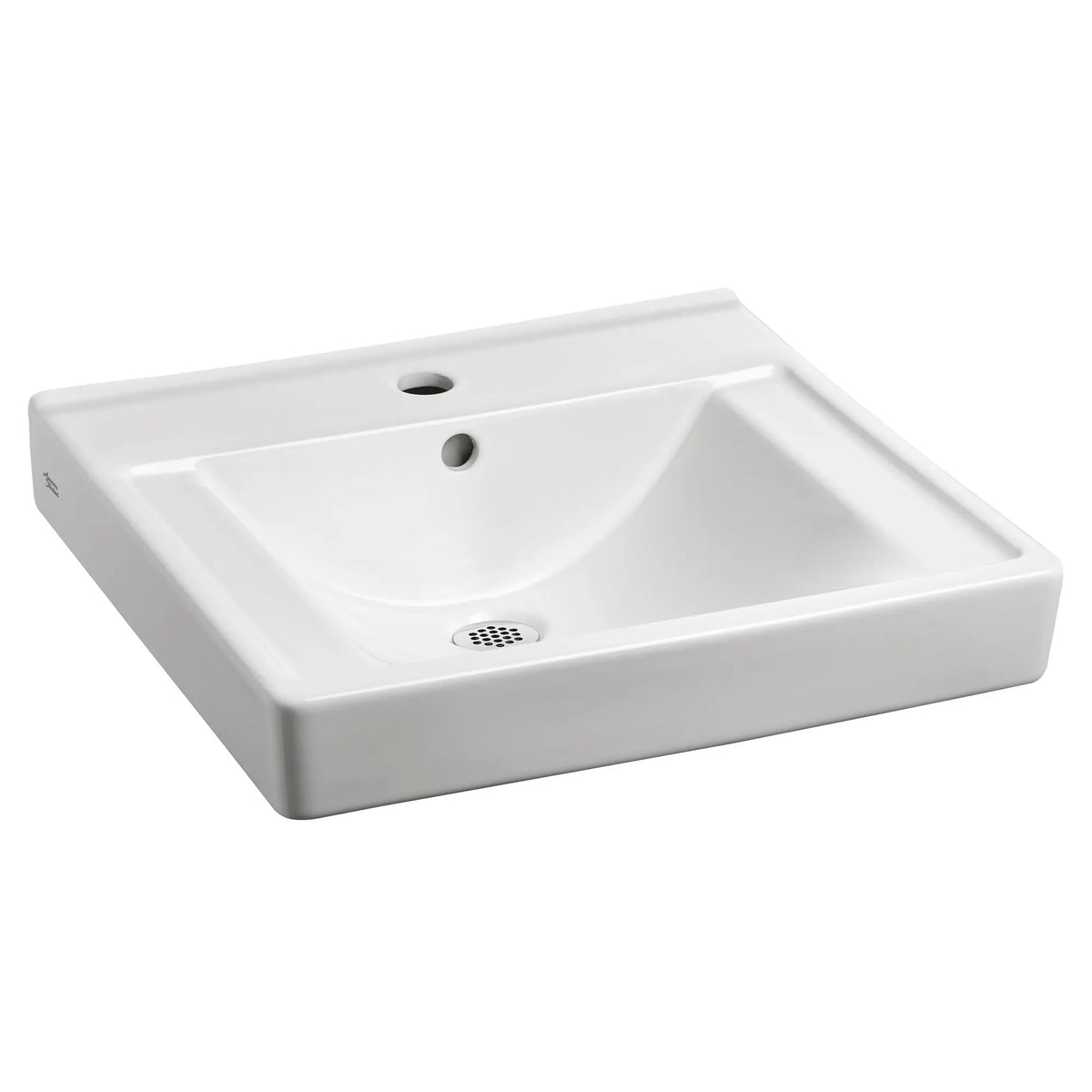American Standard Decorum Wall-Hung EverClean Sink With Center Hole Only - White