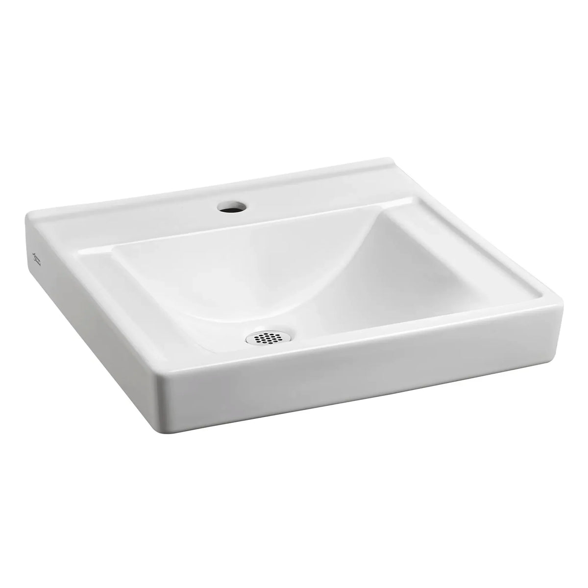 American Standard Decorum Wall-Hung EverClean Sink With Center Hole Only - details