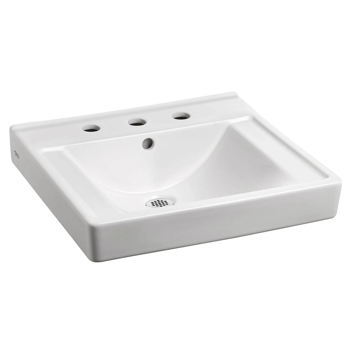 American Standard Decorum Wall-Hung EverClean Sink With 8-Inch Widespread - product view