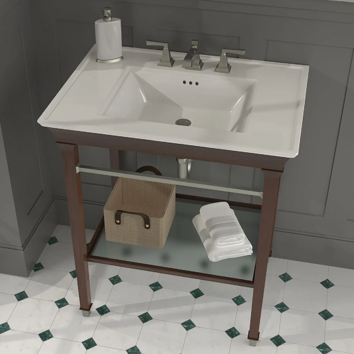 American Standard Town Square S Washstand 9056030 - details