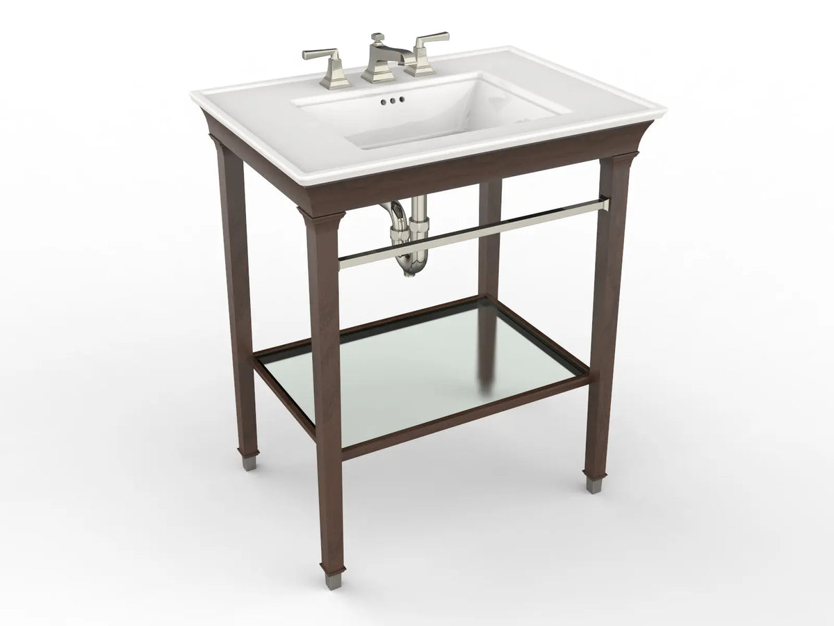 American Standard Town Square S Washstand 9056030 - Dark Cherry