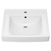 American Standard Decorum 21 x 20-1/4-Inch (533 x 514 mm) Wall-Hung EverClean Sink With Center Hole Only - White