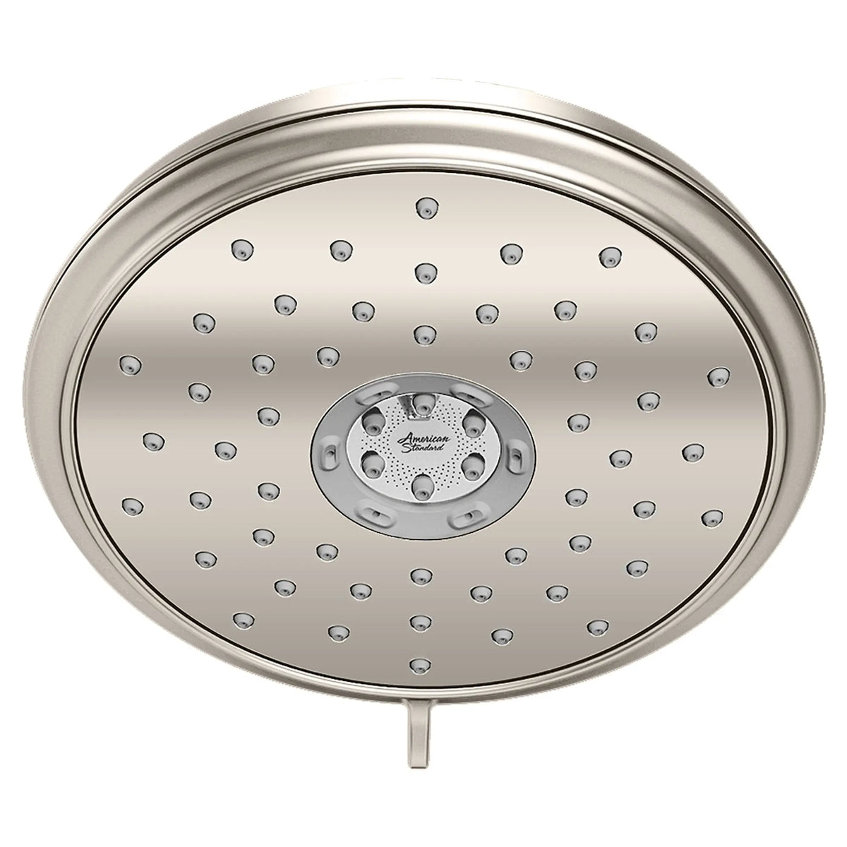 American Standard Spectra Fixed Traditional 7-1/4-Inch 1.8 gpm/6.8 L/min Water-Saving Fixed Showerhead - Polished Nickel