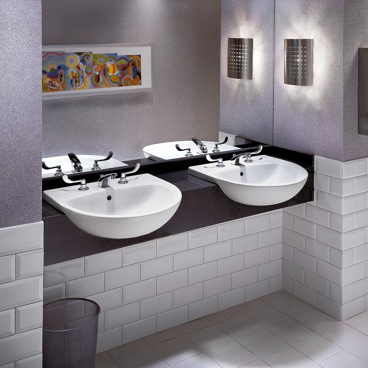 American Standard Mezzo Semi-Countertop Sink With 8-Inch Widespread - product view