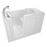 American Standard Gelcoat Value Series 28 x 48-Inch Walk-in Tub With Soaking Bath - Left-Hand Drain With Faucet - White