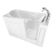 American Standard Gelcoat Value Series 30 x 60-Inch Walk-in Tub With Soaking Bath - Right-Hand Drain With Faucet - White